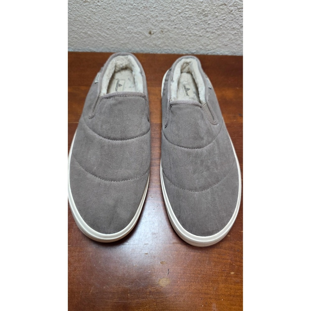 Staheekum Mule Slippers Womens 10 Taupe Faux Fur Lined Slip On Shoes Comfort